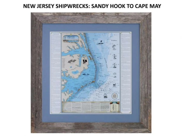 Shipwreck Charts and Maps, Fishing Charts and Maps, Shark Prints