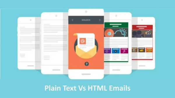 Plain text vs html emails