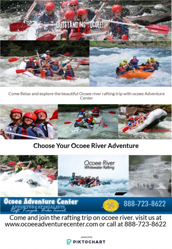 Join adventure Rafting on Ocoee River