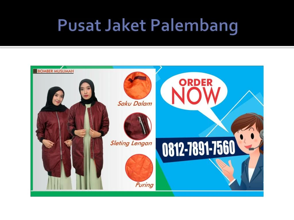 pusat jaket palembang