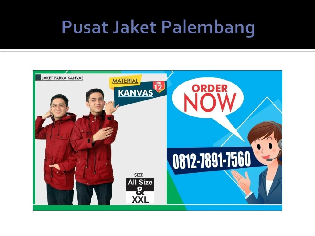 pusat jaket palembang