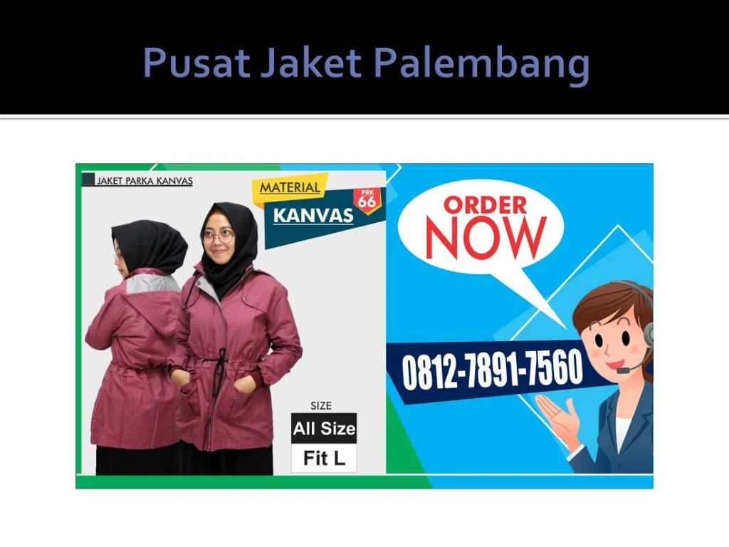 pusat jaket palembang