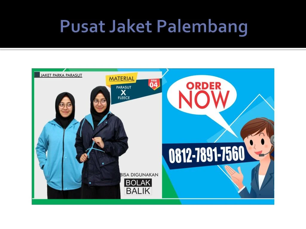 pusat jaket palembang