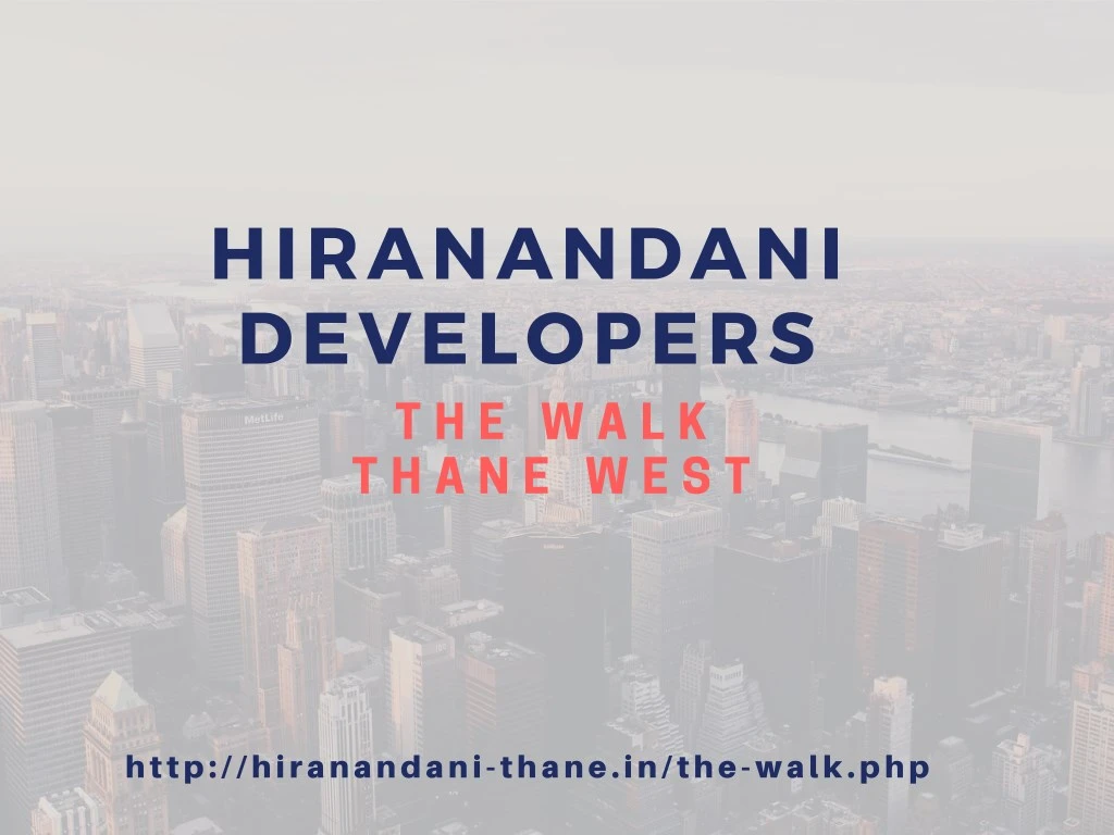hiranandani developers