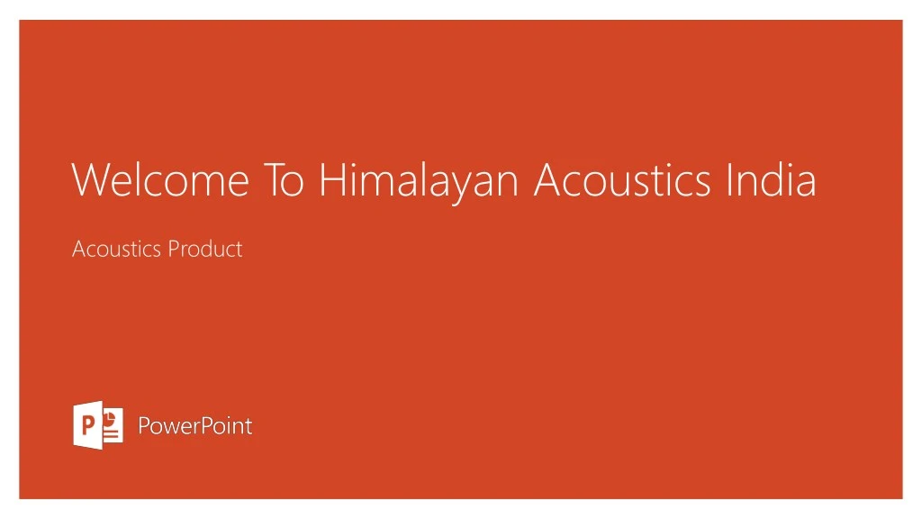 welcome to himalayan acoustics india