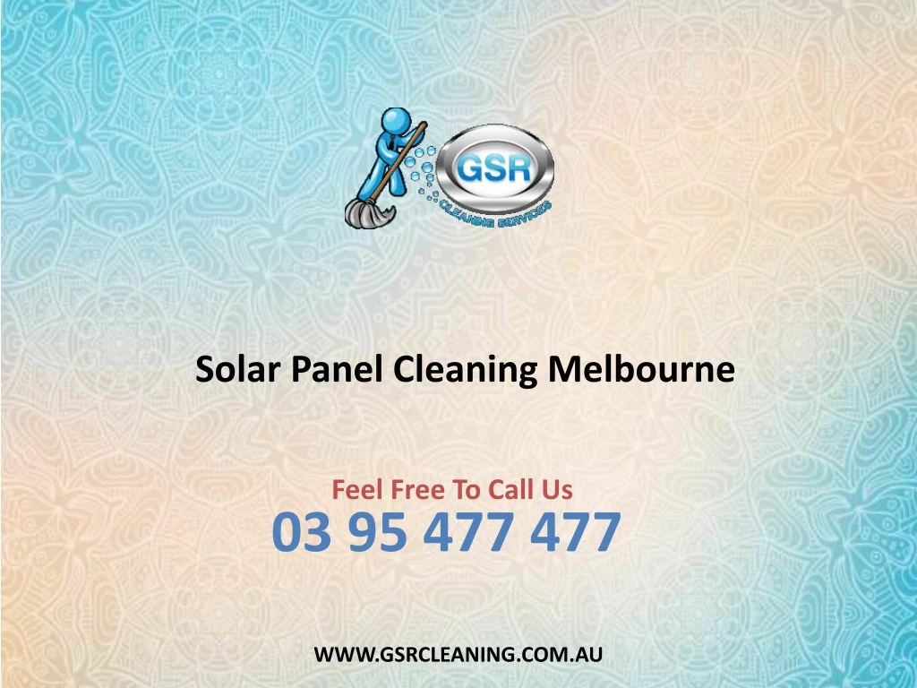 solar panel cleaning melbourne