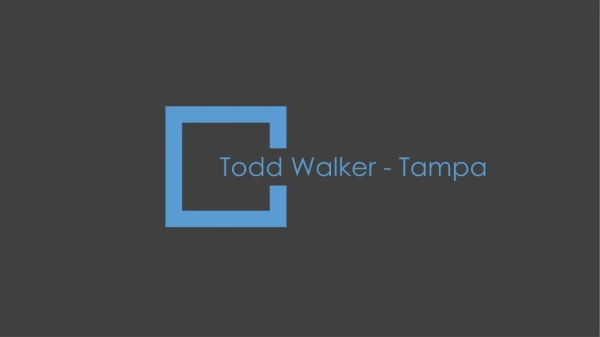 Todd Walker (Tampa) - President & CEO, Luna Mobile, Inc.