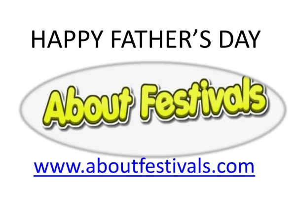 Happy Father's Day Images- www.aboutfestivals.com