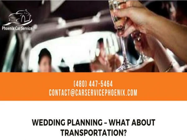 Wedding Planning – What about Transportation