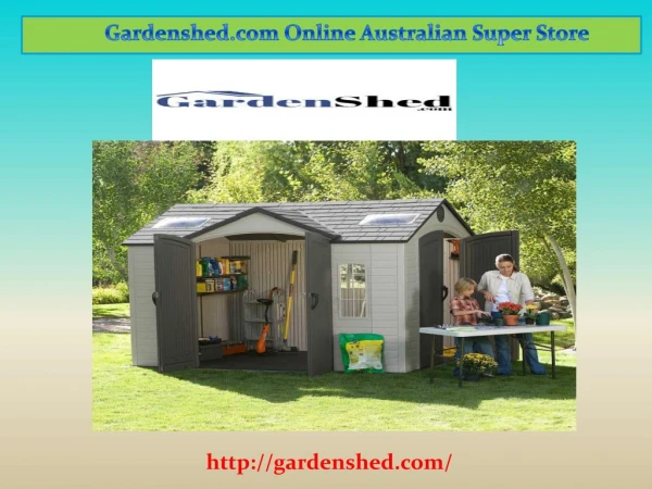 Absco Garden sheds Online | Gardenshed.com