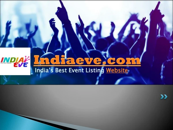 Best event listing website in India