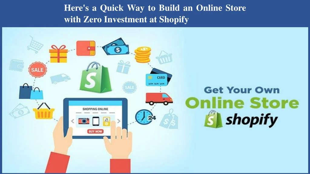 here s a quick way to build an online store with