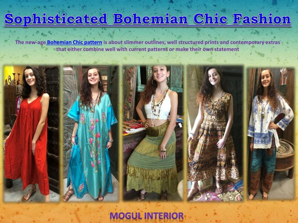 sophisticated bohemian chic fashion