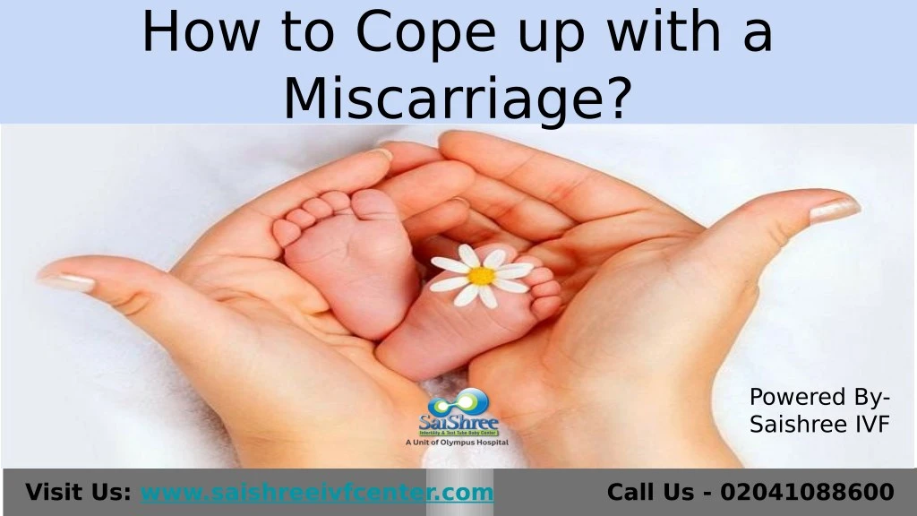 how to cope up with a miscarriage