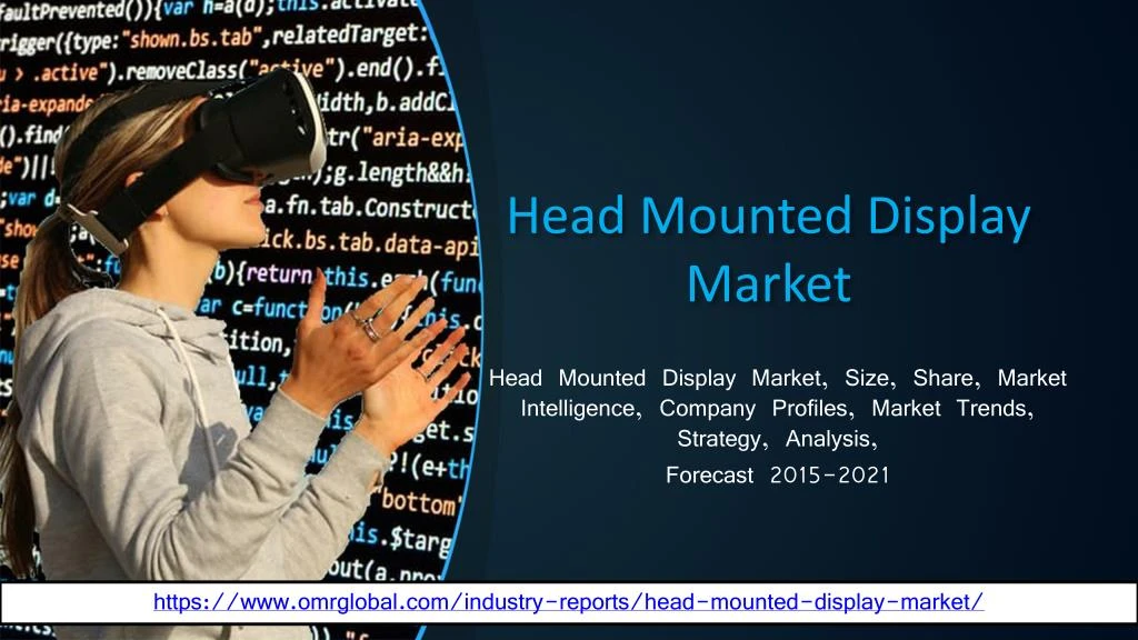 head mounted display market