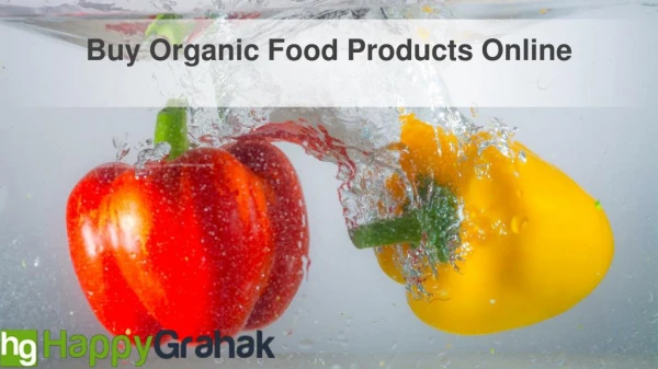 Buy Organic Food Products Online