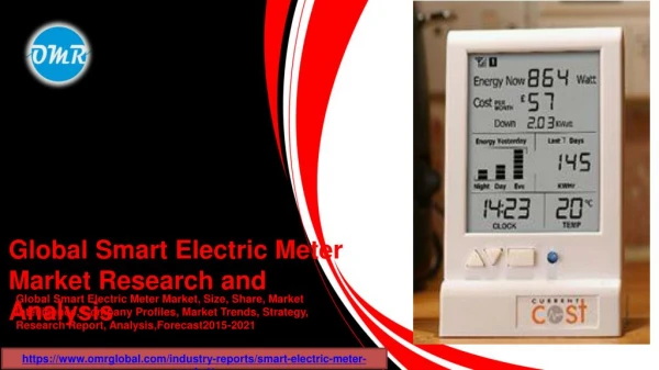 Smart Electric Meter Market Research