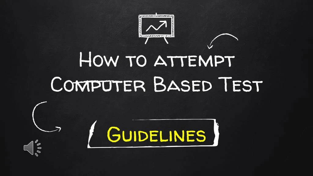 how to attempt computer based test guidelines