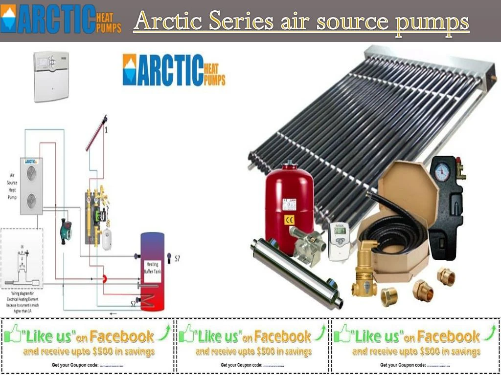 arctic series air source pumps