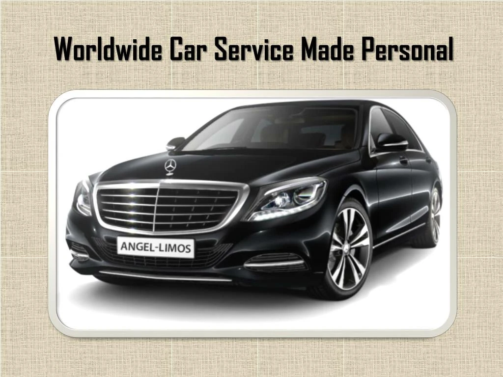 worldwide car service made personal