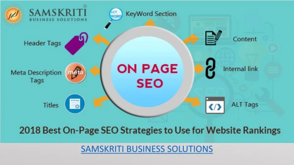 2018 Best On-Page SEO Strategies to Use for Website Rankings