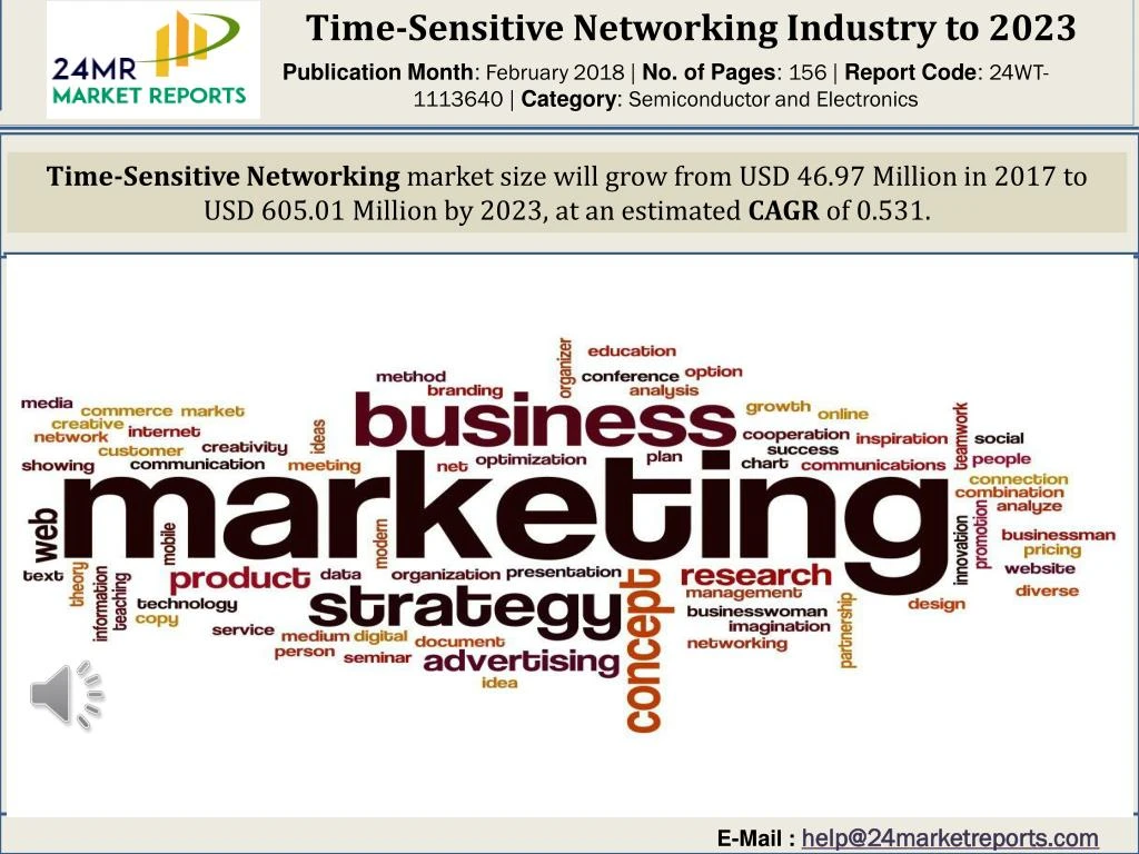 time sensitive networking industry to 2023