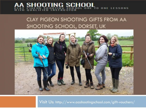 Get Clay Pigeon Shooting Gifts from AA Shooting School, Dorset, UK