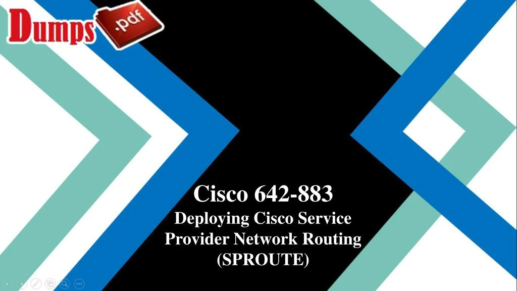 cisco 642 883 deploying cisco service provider