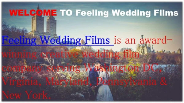 Feeling Wedding Films
