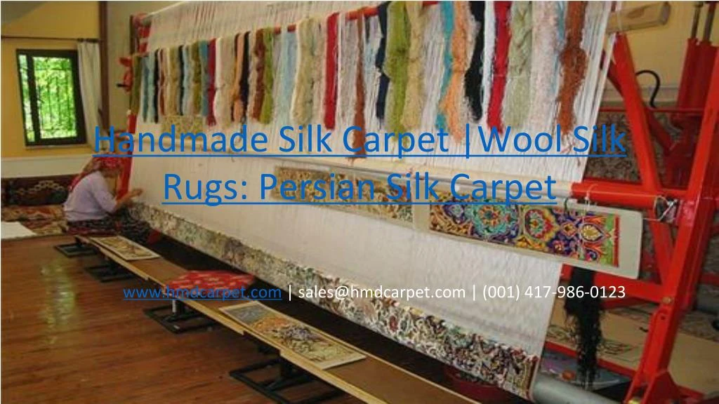 handmade silk carpet wool silk rugs persian silk carpet
