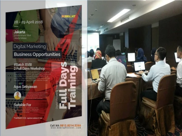Promo 62812 8214 5265 || Pelatihan Digital Marketing Di Indonesia Jakarta 2018, Pelatihan Digital Marketing Education 2