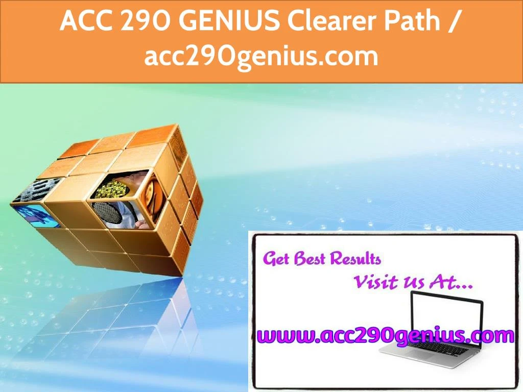 acc 290 genius clearer path acc290genius com
