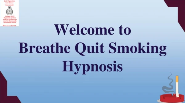 Quit Smoking Programme | Breathe Hypnotherapy
