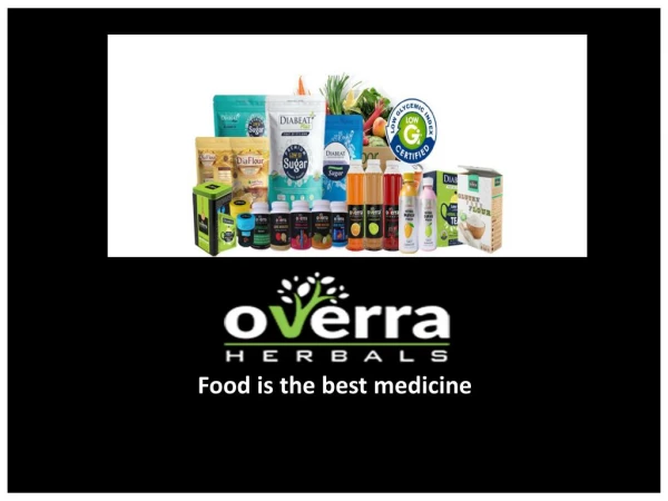 Low Gl diet | Overra herbals