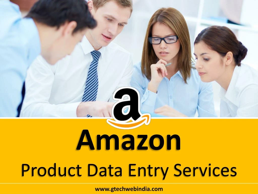amazon product data entry services