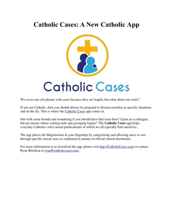 Catholic cases