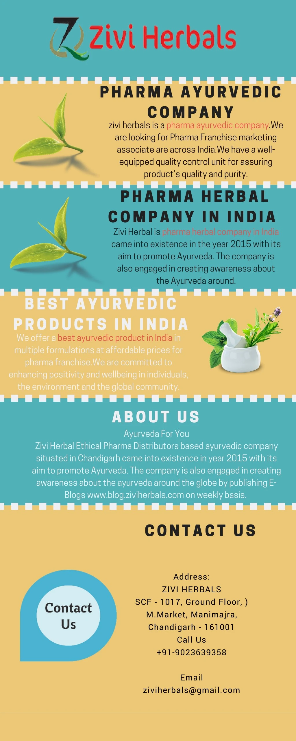 pharma ayurvedic company zivi herbals is a pharma