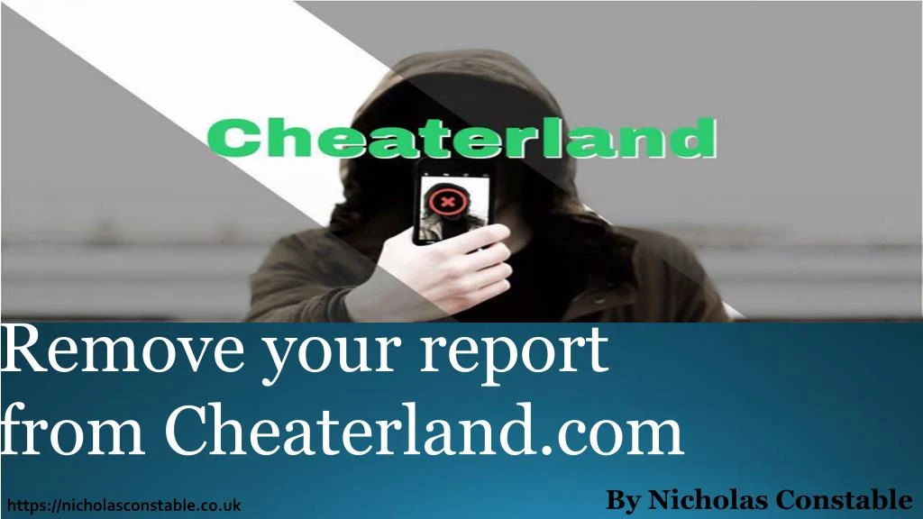 remove your report from cheaterland com