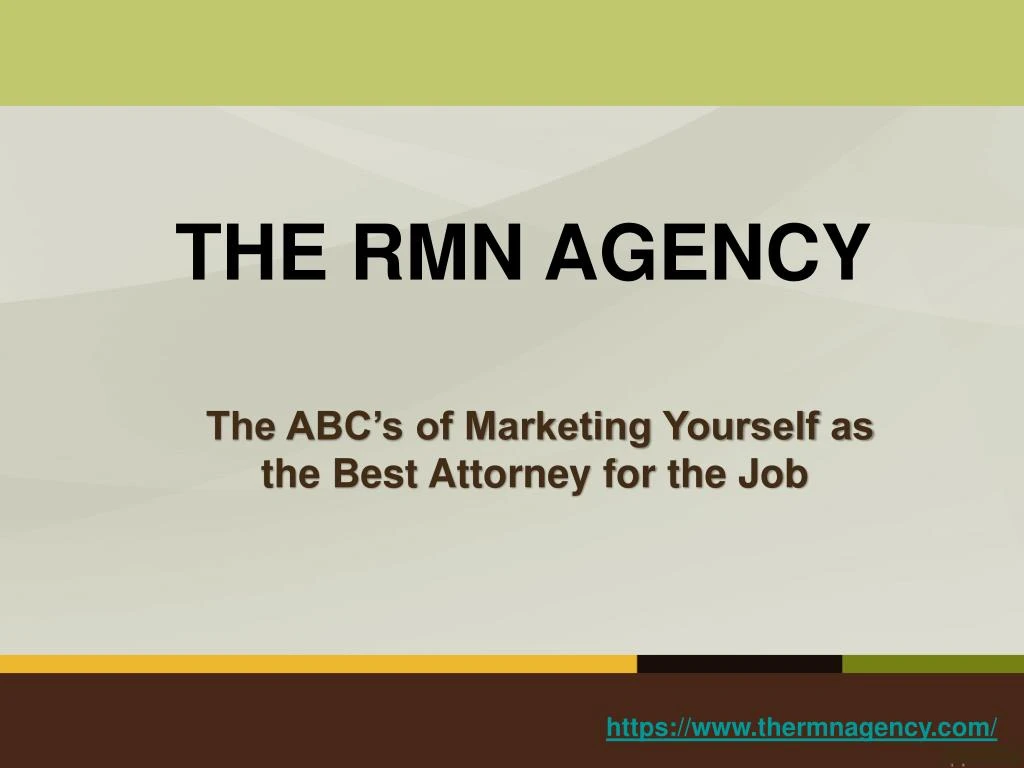 the rmn agency
