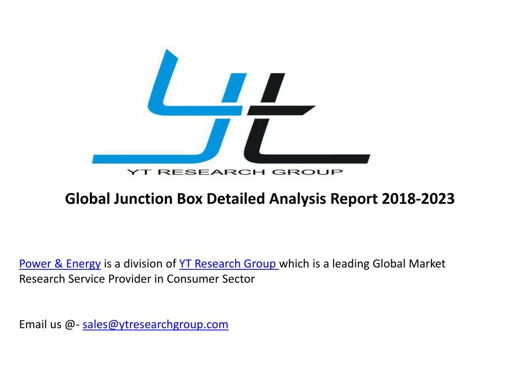 global junction box detailed analysis report 2018