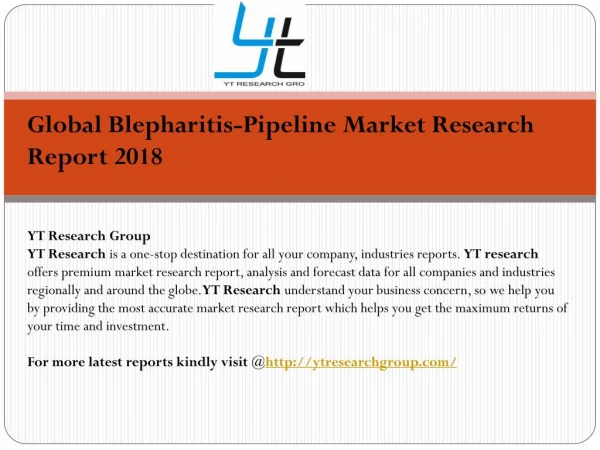 Global Blepharitis-Pipeline Market Research Report 2018