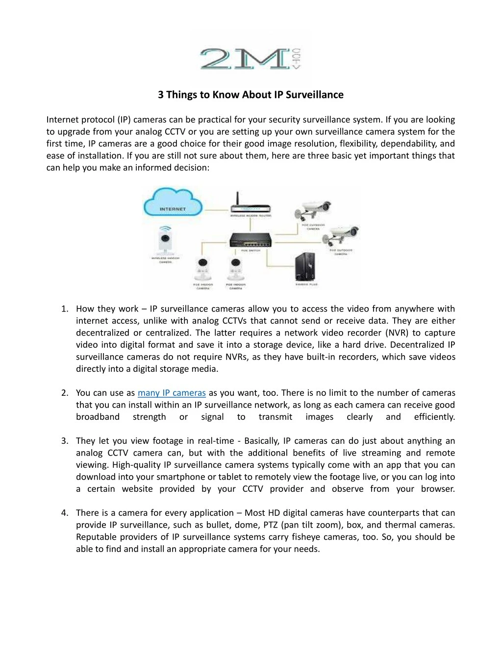 3 things to know about ip surveillance