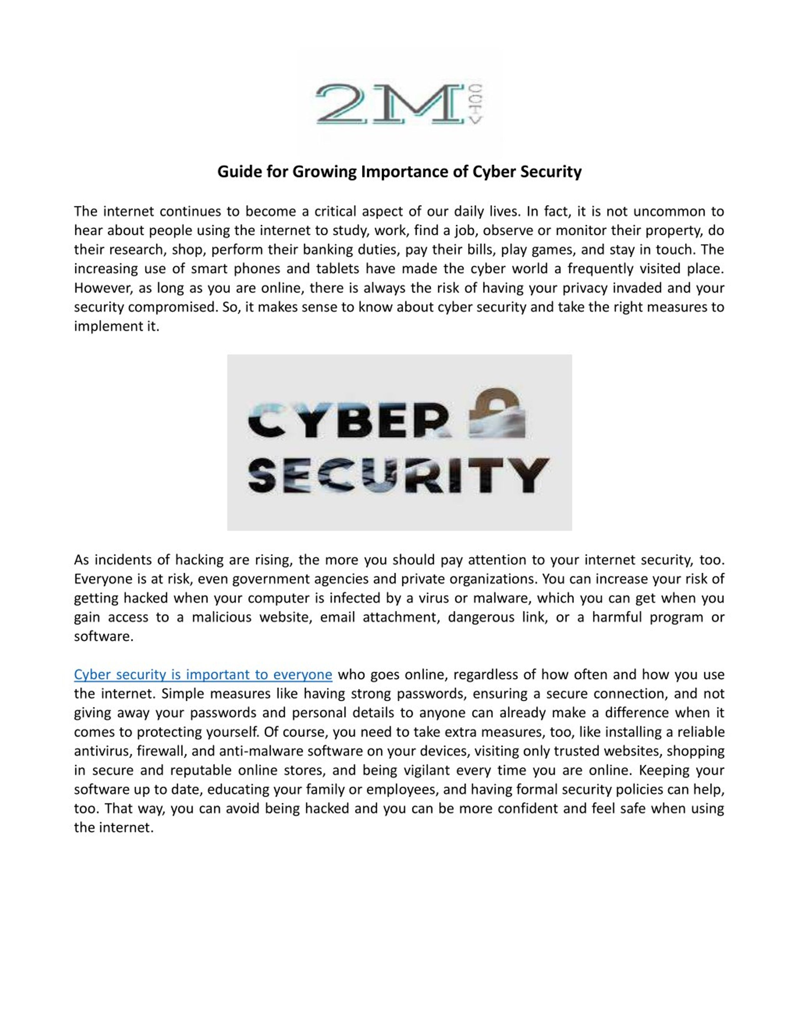 PPT - Guide for Growing Importance of Cyber Security PowerPoint ...
