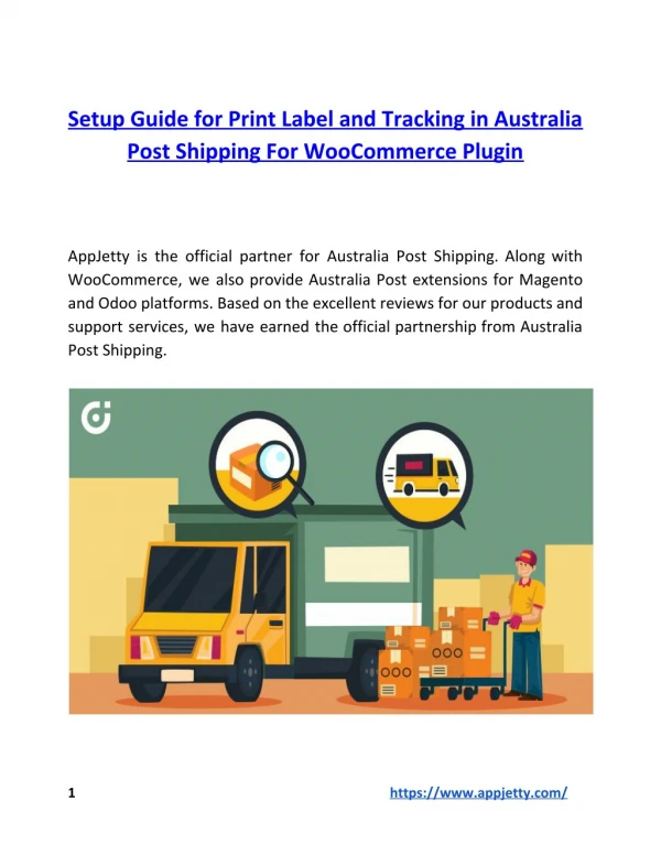 Setup Guide for Print Label and Tracking in Australia Post Shipping For WooCommerce Plugin