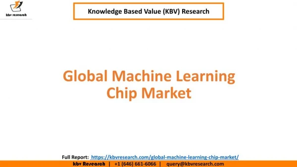 Global Machine Learning Chip Market Trends