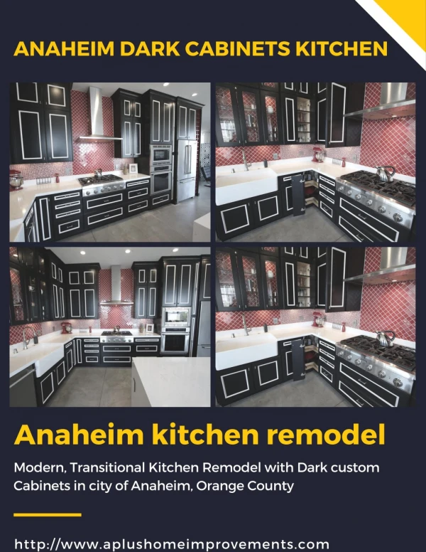 Anaheim Darek cabinets kitchen remodel