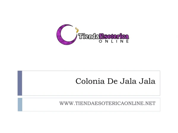 Colonia De Jala Jala