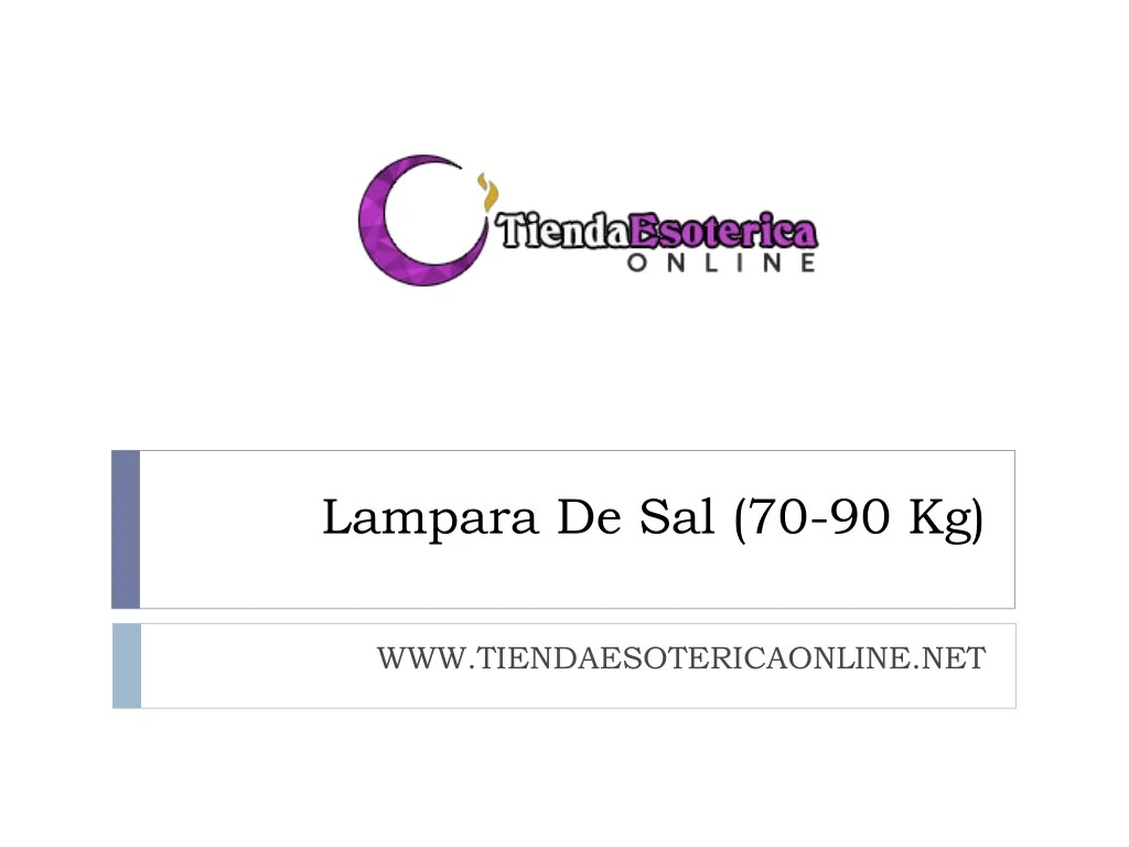 lampara de sal 70 90 kg