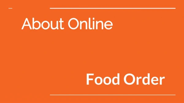 Food Ordering - Restaurant Android App