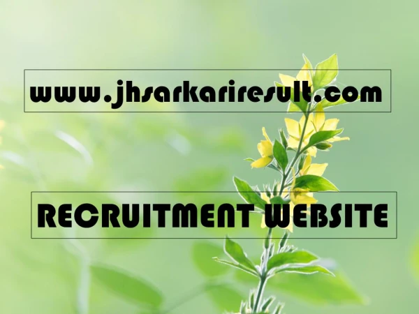 www jhsarkariresult com